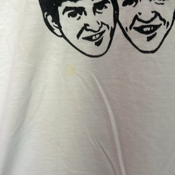 White XL The Beatles graphic tshirt - Picture 2 of 3